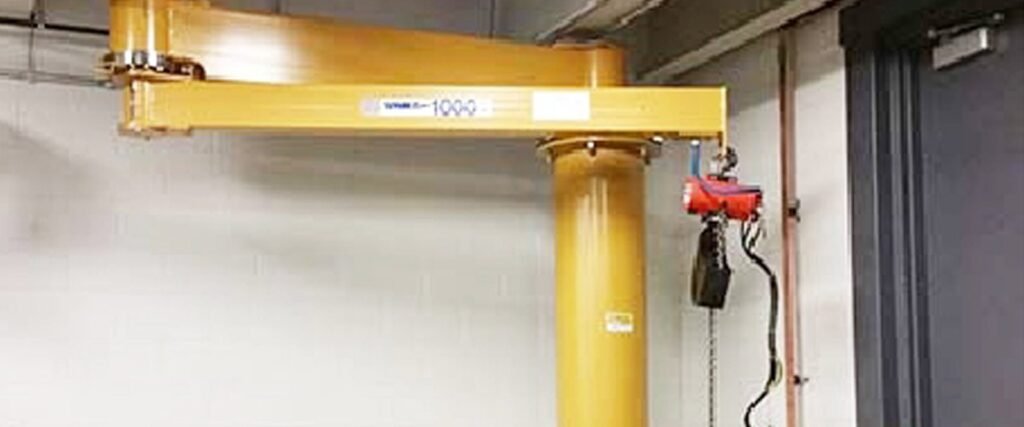 Double Arm Pillar Mounted JIB Cranes Available in Tamil Nadu